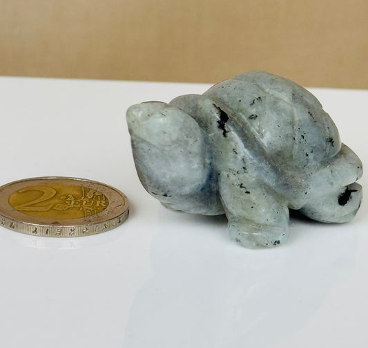 TORTUE EN LABRADORITE