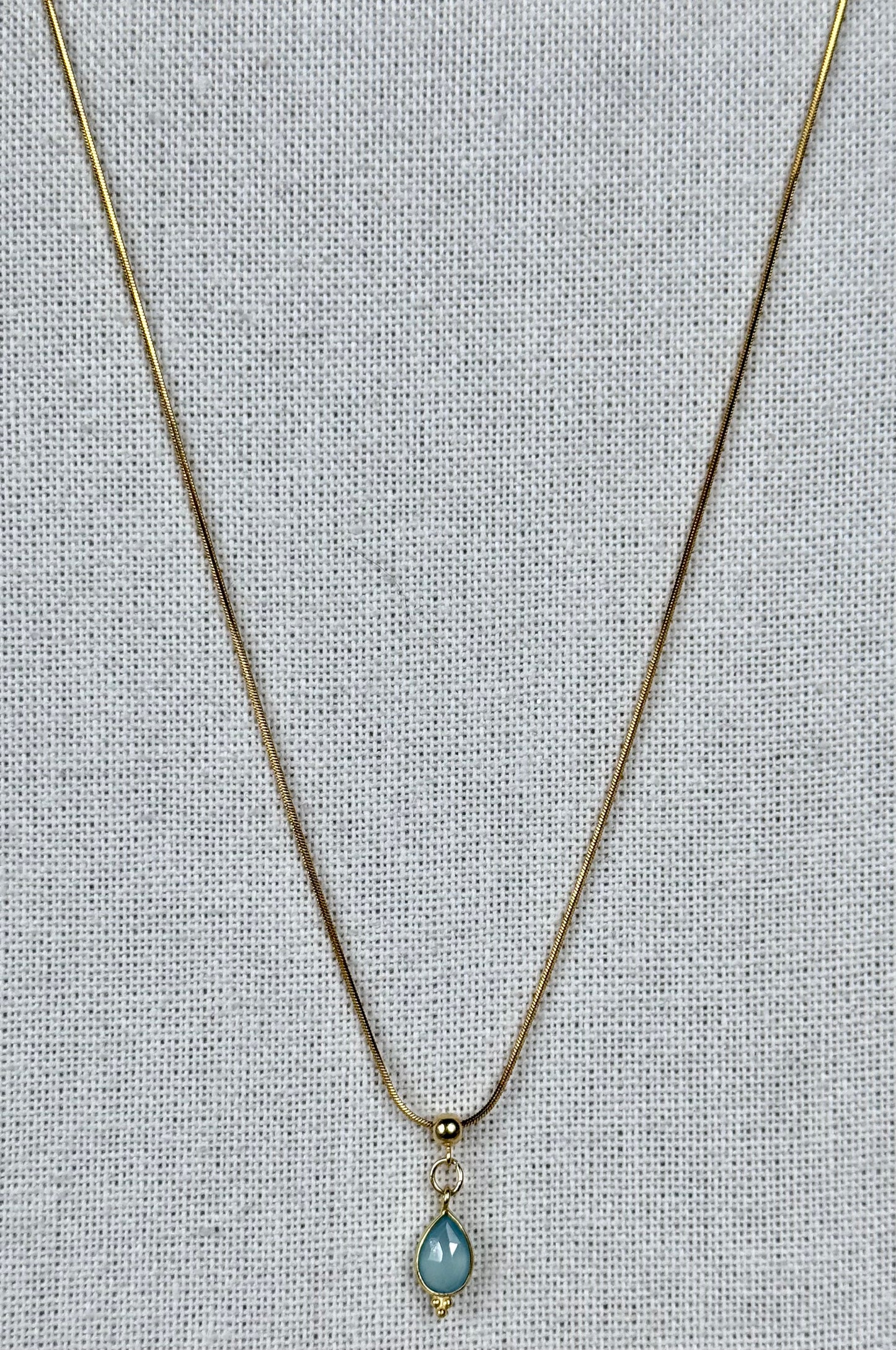 Collier en Aigue Marine