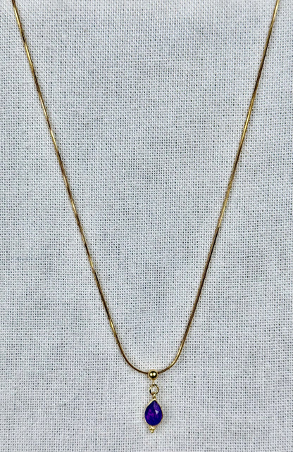 Collier en Améthyste