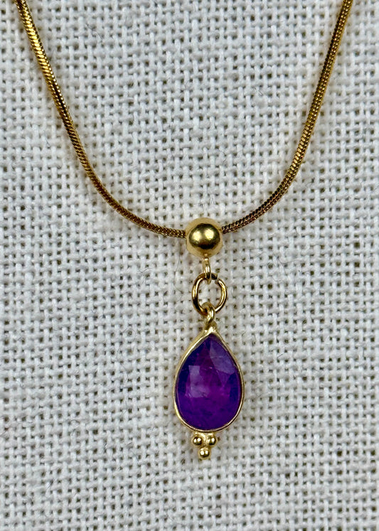 Collier en Améthyste