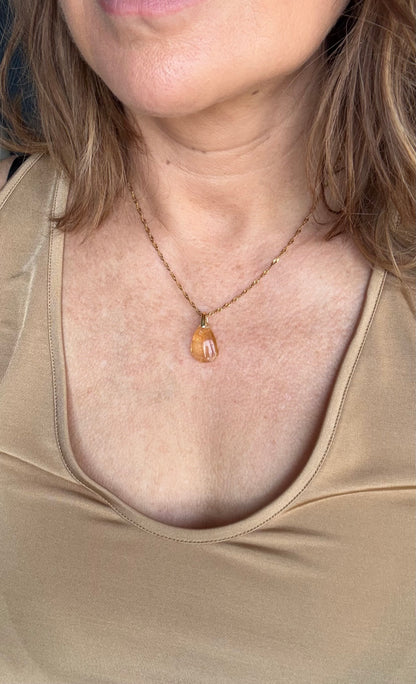 Collier en Citrine