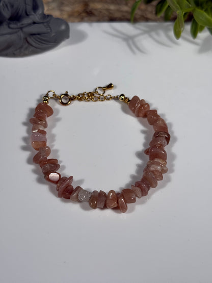 Bracelet en Pierre de Soleil