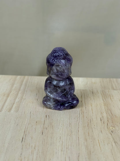 BOUDDHA EN AMETHYSTE